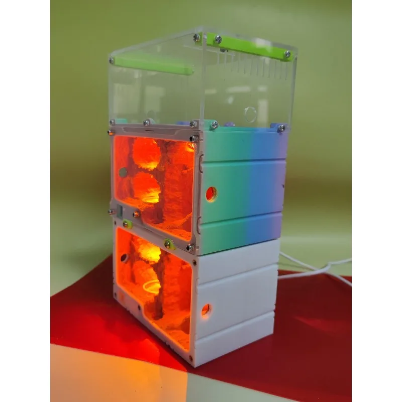 

New type of ant nest concrete ant nest honeypot ant with lamp infinite expansion splicing