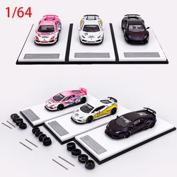 Diecast 1/64 Size Lamborghini Model Car LP700 LP610 LBWK Alloy Car Model Toys for Boys Collection Display Hobby Original Box