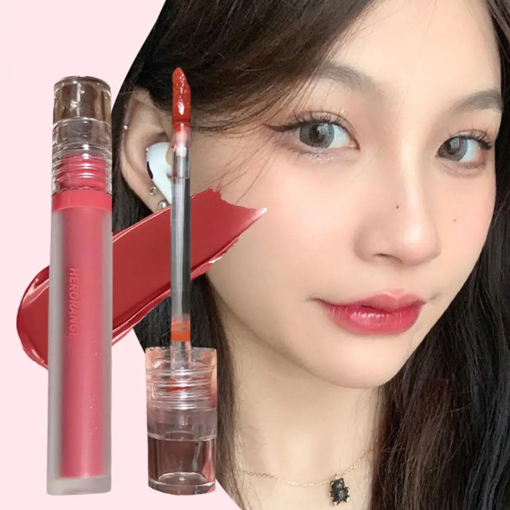 Lip Glaze Mirror Water Lip Gloss Moisture Lipstick Lips Tea 6 Makeup Milk Lip Cosmetics Tint Colors Lipgloss Red Watery O1m9