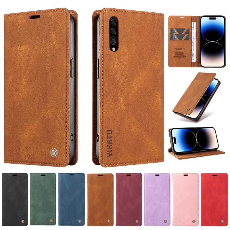 

Luxury Wallet Leather Protect Case For Samsung Galaxy A50 A20s A10s A10 M10s A40 A70 A30 A50s A20 A30 Magnetic Flip Cover Shell