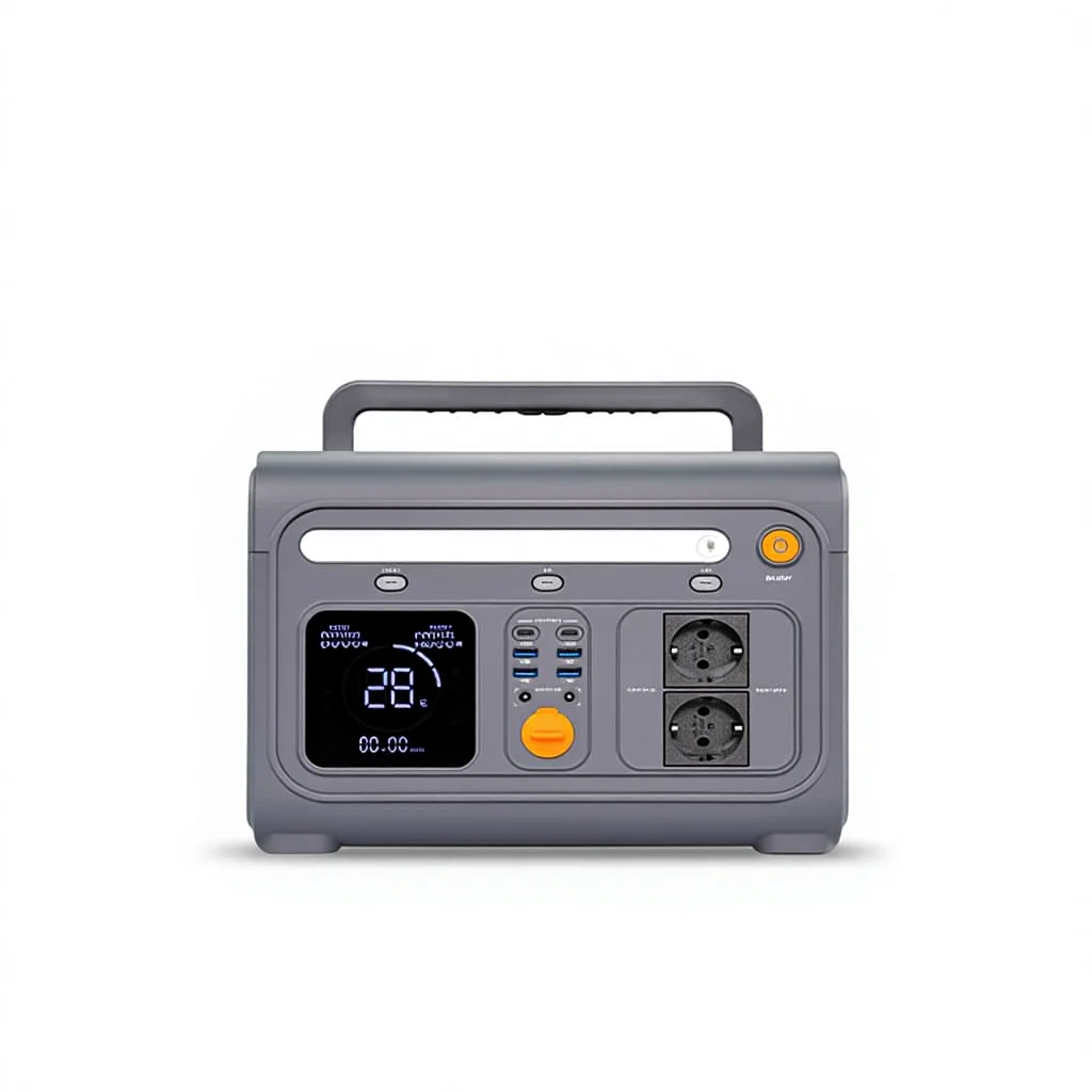 1200W 1024Wh Portable Power Station LiFePO4 Mobile Outdoor Energy Storage Supply For Hair Dryer Home Emergency Backup Power