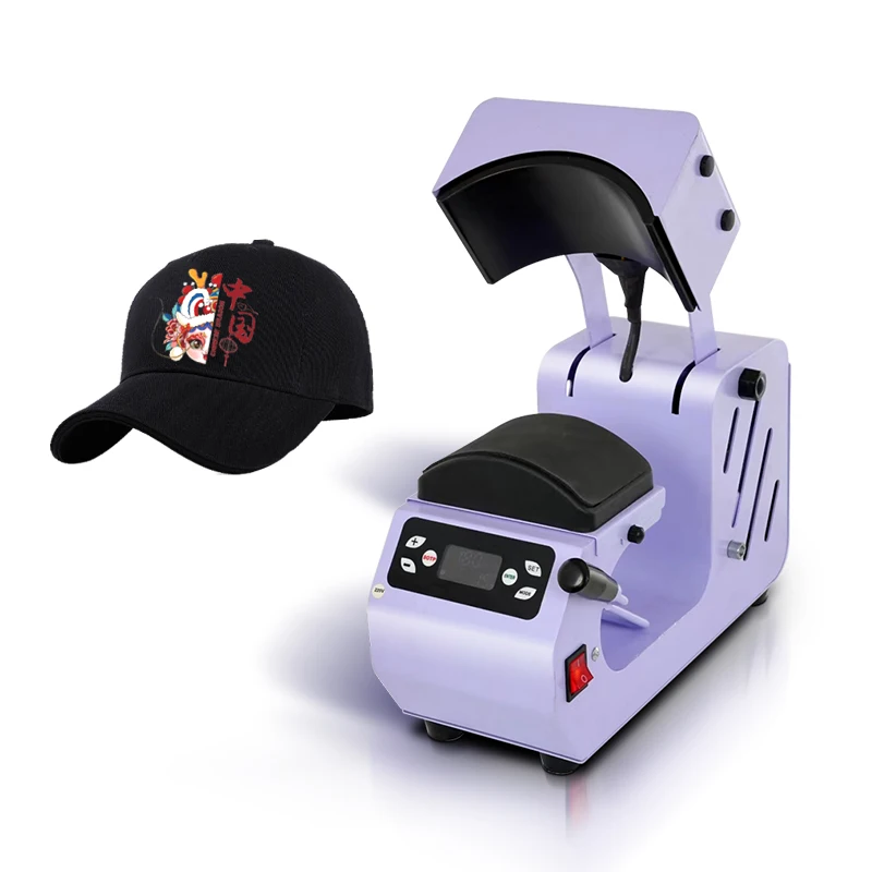

Factory Price Digital Automatic Hat Caps Ironing Making Machine Baseball Heat Transfer Hat Ironing Machine