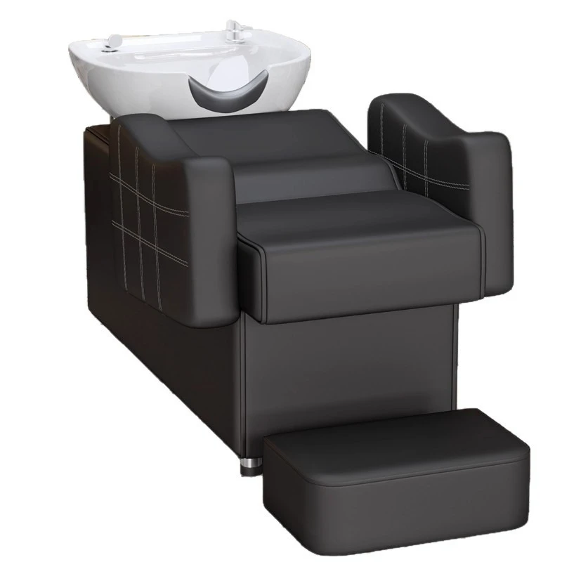 

Кушетка для мытья головы в парикмахерской, специальная кушетка для мытья и массажа волос, интегрированная кушетка для салонов красоты