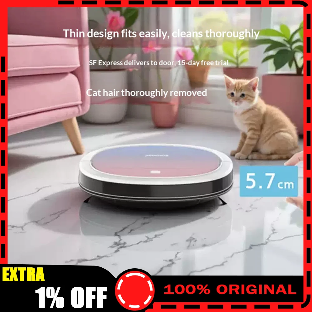 KLINSMANN K196 Robot Vacuum Cleaner APP intelligent control Step fall prevention Sweeping Robot Vacuum Automatic recharge
