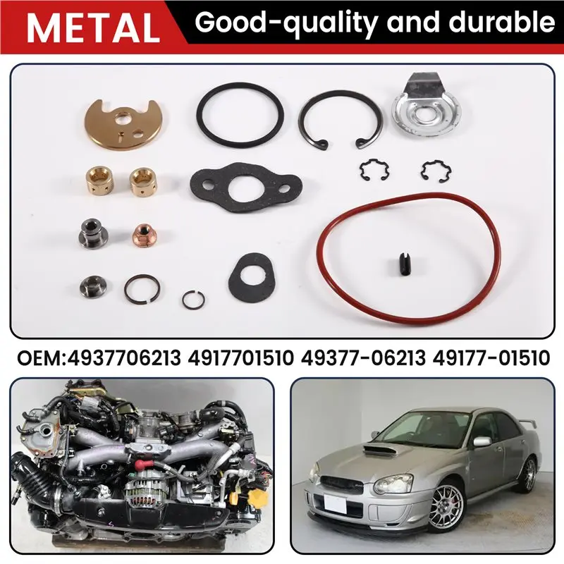 For Subaru Volvo SAAB Mitsubishi 4D56 Compatible TD04 Turbo Repair Kit- Supplier Part Numbers TD04L-14T 49377-06213 49177-01510
