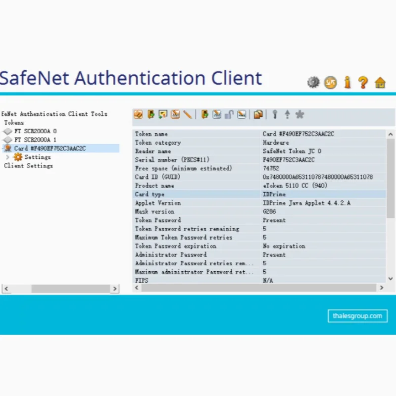 1 шт. eToken 5110 CC (940) USB-ключ В НАЛИЧИИ Новый 1 шт. eToken 5110 CC (940) USB-ключ В НАЛИЧИИ Новый