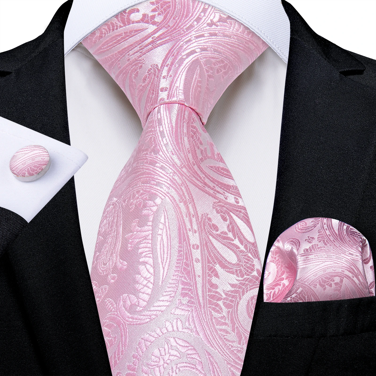Paisley liso Floral a rayas ro - Silk Tie Striped reseña y precio
