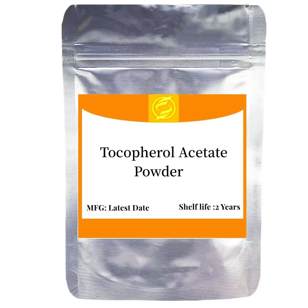 Tocoferol Acetato Em Pó para Cuidados Com A Pele, Vitamina E, Clareamento, Hidratante, Anti Aging, Matérias-primas cosméticas, Venda quente