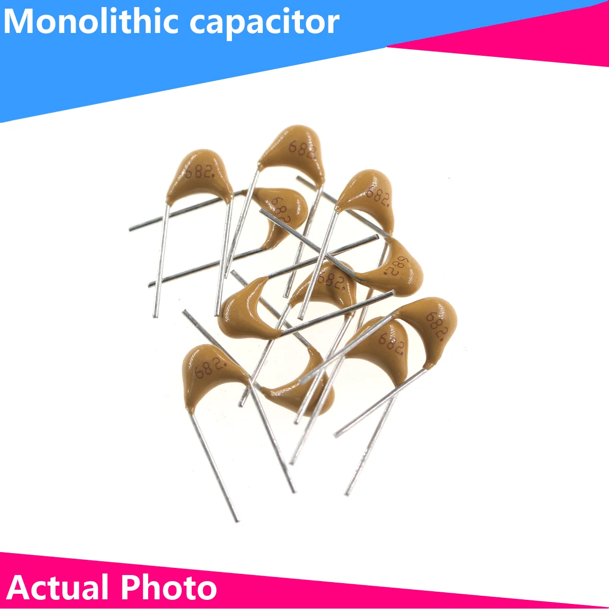 100/50/20PCS 50V Monolithic Ceramic Capacitor 10PF ~ 10UF  47NF 220NF 4.7UF 1UF 100NF 330NF 0.1UF 102 104 105 106 103 473 334