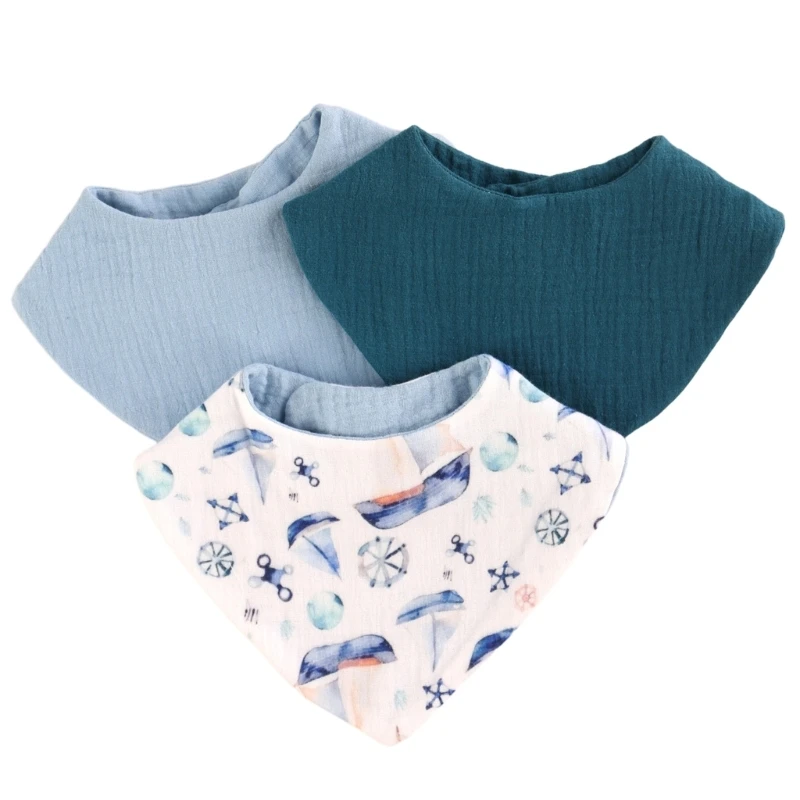 babador alimentação do bebê respirável bandana babadores triângulo arroto panos babador infantil