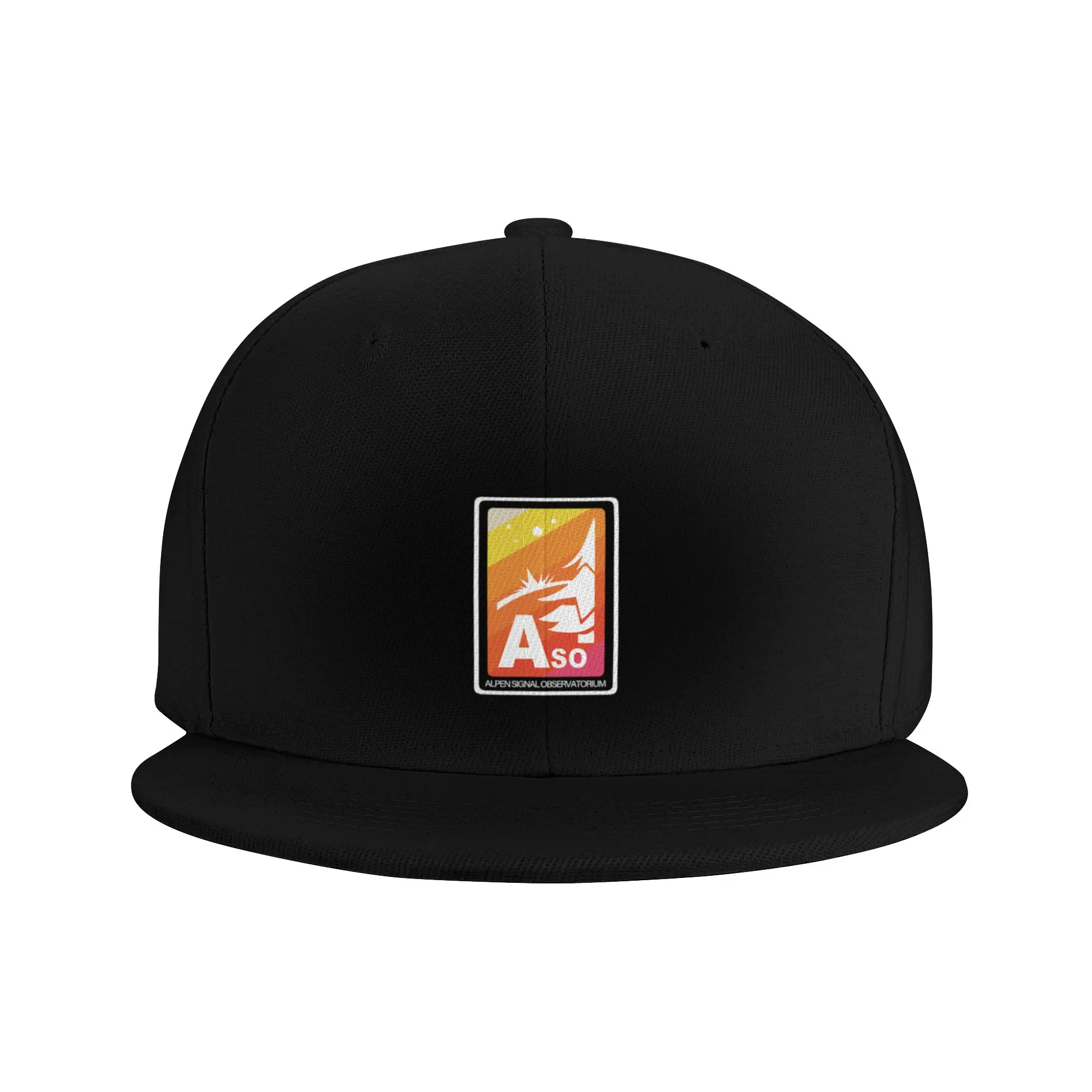 Fashion ASO (Alpen Signal Observatorium) Flat Brim Sun Hat  Durable Denim Hat Women's Visors