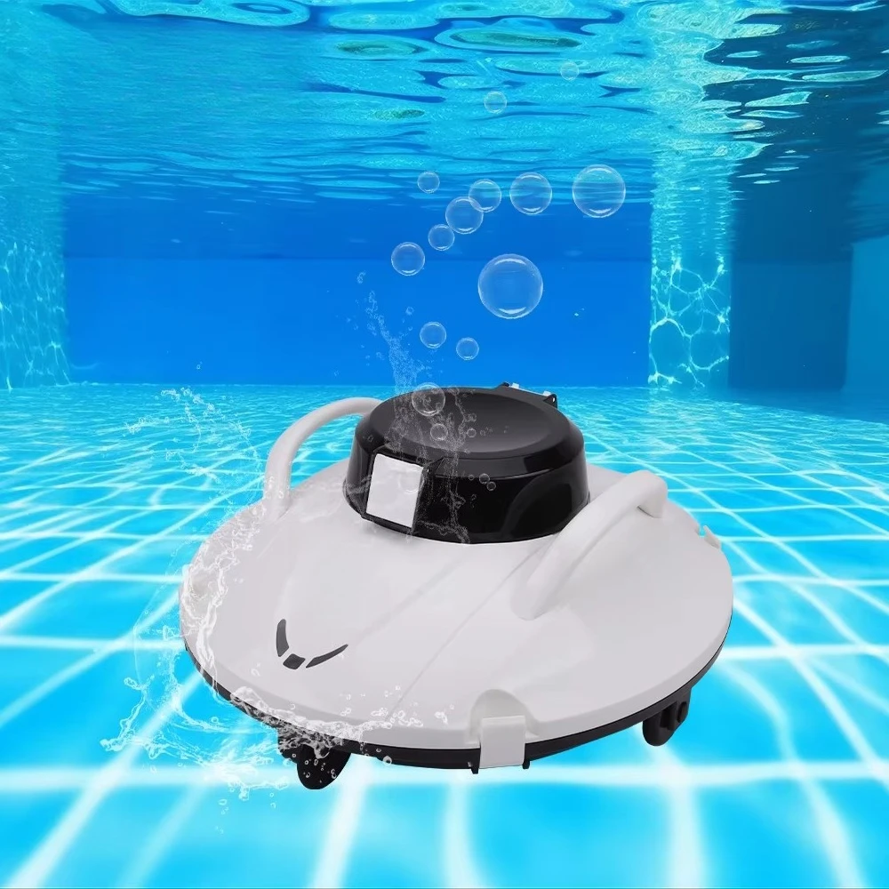 Rechargeable New Arrival Rechargeable Cordless Wholesale Automatic Robotic Swimming Pool Vacuum Cleaner Cleaning Tool
