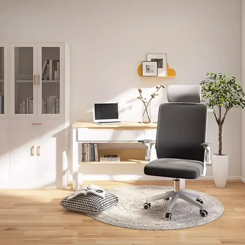Coussin confortable Chaise de Bureau Support arrière chaises de Bureau pivotantes modernes Chaise de salon meubles de Bureau ergonomiques