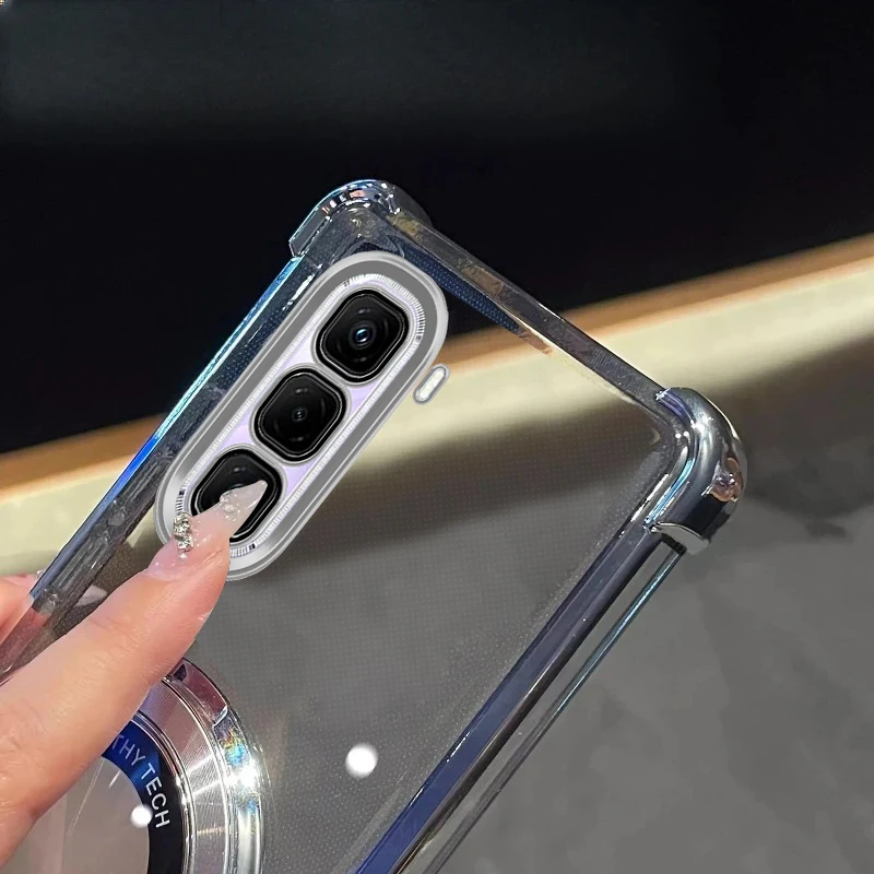 حافظة لهاتف انفينيكس نوت 50 برو حافظة شفافة مقاومة للصدمات لهاتف lnfinix Hot50Pro Plus 50i 40Pro 50S Smart10 9 8 SPARKGo #6