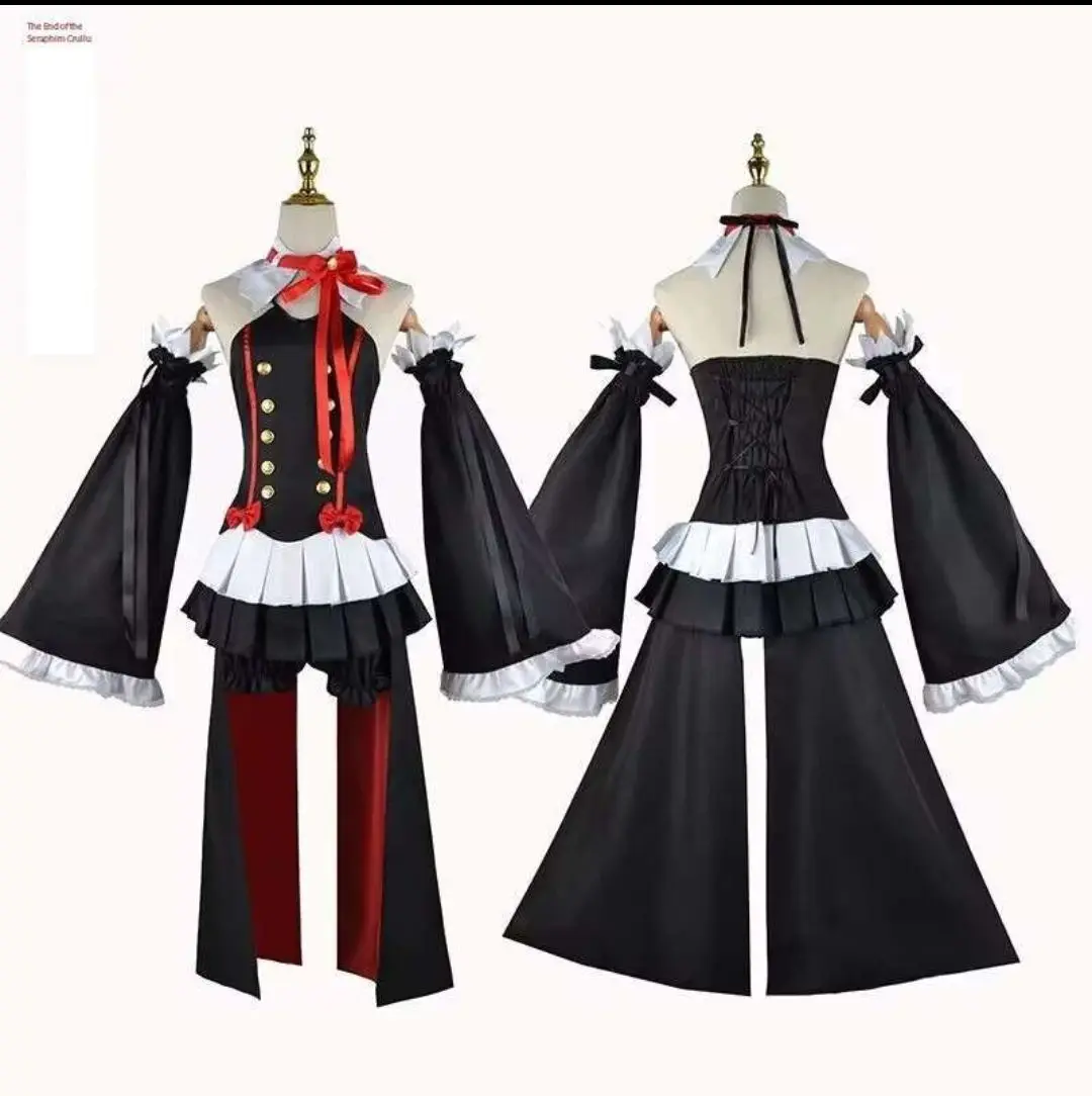 The Ending Flame Angel Krufei Niang Micah COS Costume Girl Halloween Vampire Krulu Cosplay