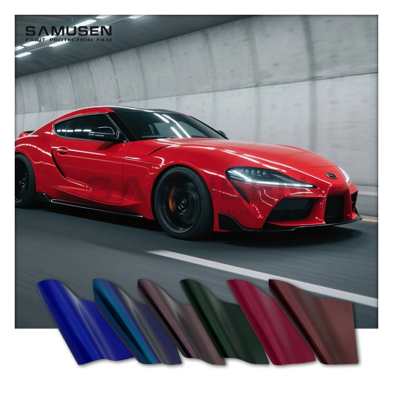

Дополнительные цвета, цена, авто PPF, защитная пленка для краски, высокопрочная 7,5 мил, меняющая цвет, декоративные автомобильные пленки из ТПУ