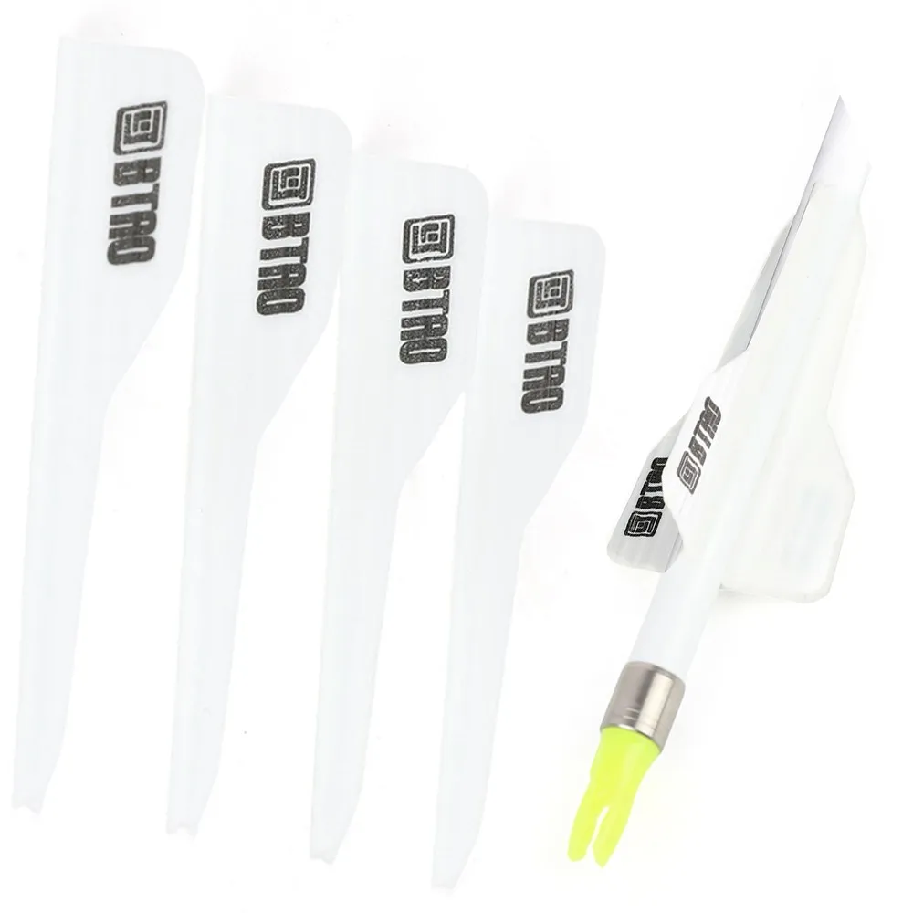 50pcs Arrow Vanes 2.5inch Rubber Feathers DIY Arrows Shaft Durable Longbow Recurve bow Hunting Target Shooting Accessories