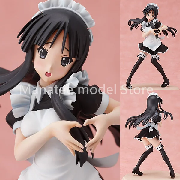 

БЕСПЛАТНО Оригинальный K-On! - Mio Akiyama 1/8 ПВХ фигурку аниме модель игрушки коллекция кукла подарок