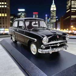 1/43 Moskvich 407 Alloy Classic Old Car Model Diecast Metal Retro Vintage Vehicles Car Model Simulation Collection Kids Toy Gift