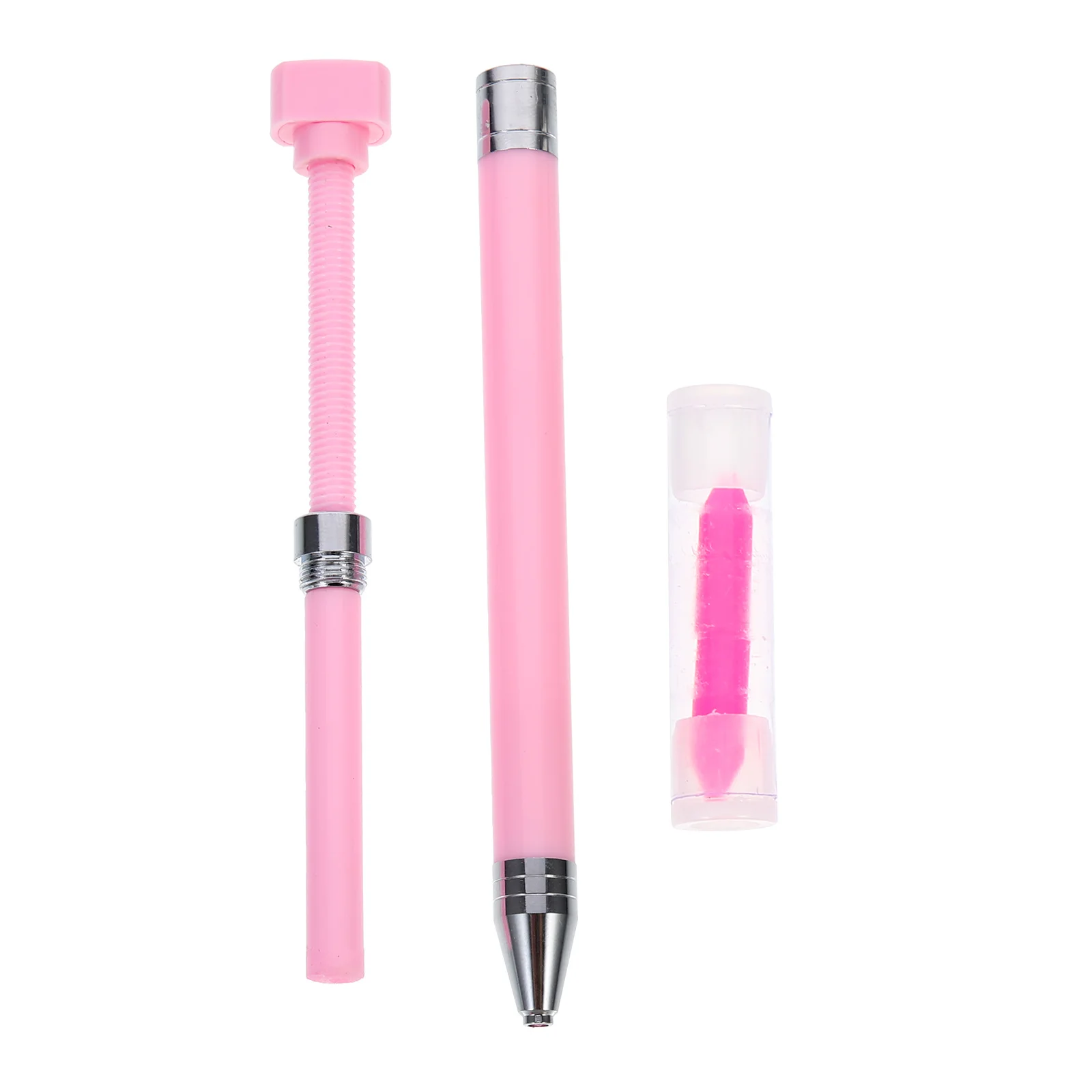 1 set penna da trapano ergonomica leggera liscia per fai da te diamante arte unghie artigianale ricaricabile durevole strumento di perforazione in plastica manicure