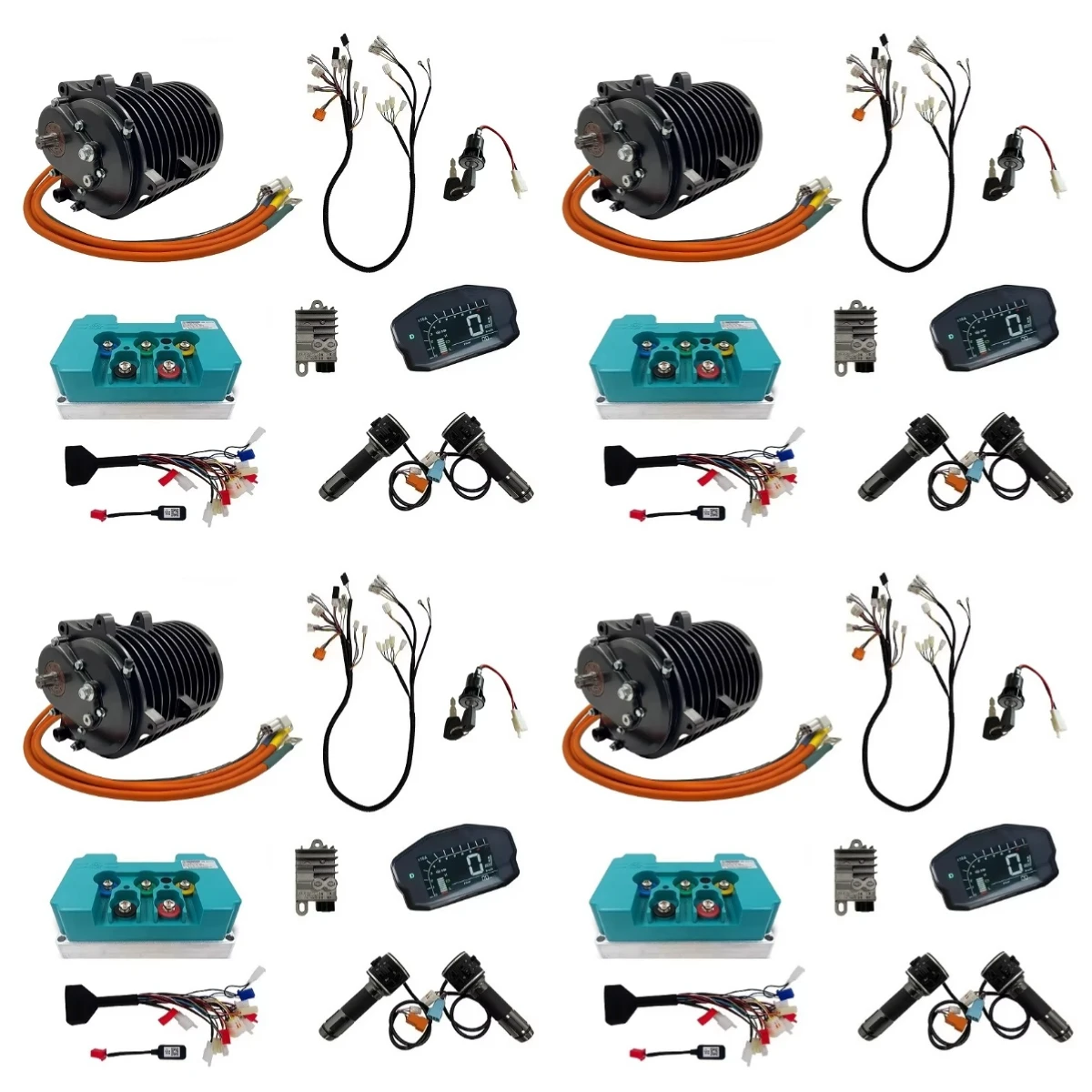 138 3000W V3 Mid-drive Motor Electric Powertrain Kits
