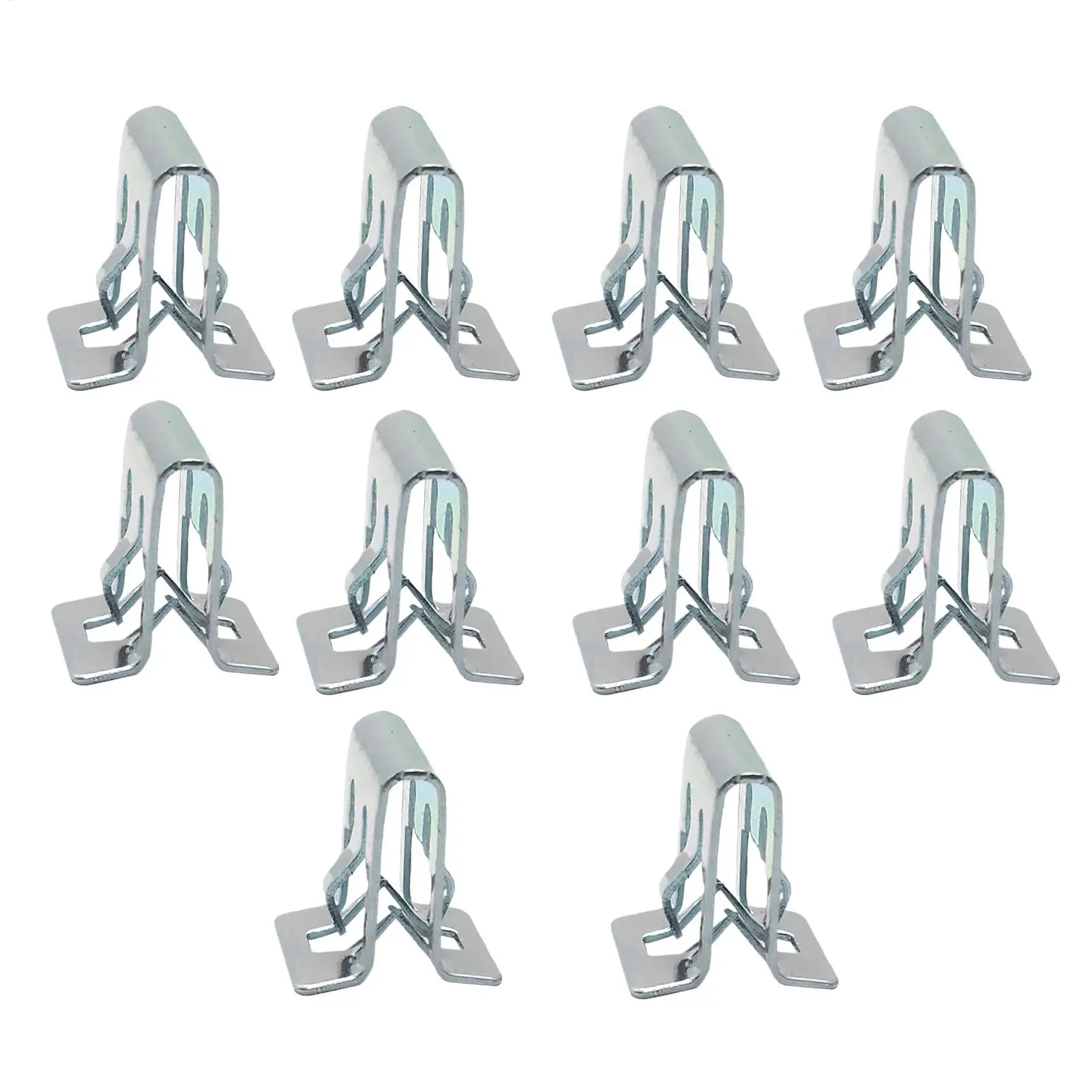 Car Metal Fastener Clips U-type Auto Retainer Moulding Trim Accessories Dashboard Side Panel Audio Interior Fixed Clip Buckle