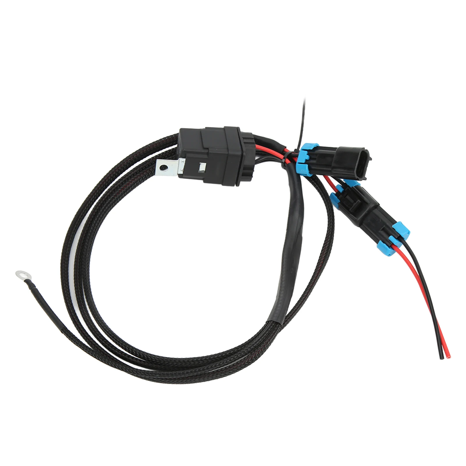 عكس ضوء الأسلاك تسخير كابل مصباح احتياطي مقاومة للحرارة ABS النحاس الأصلي القياسية مكافحة الشيخوخة Wearproof 12 فولت للإصلاح #5