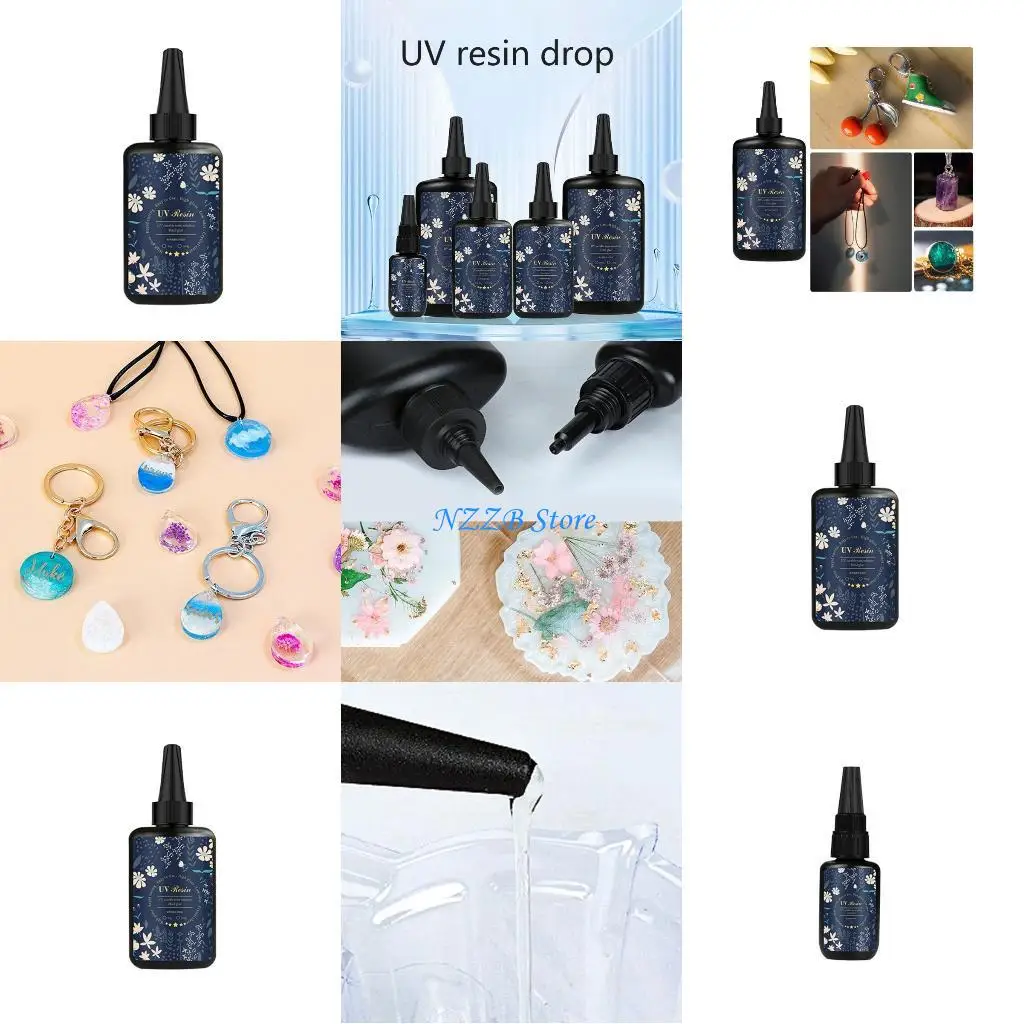 

T21F УФ-смола, кристально прозрачная УФ-смола, отверждаемая ультрафиолетом, для изготовления ювелирных изделий своими руками,