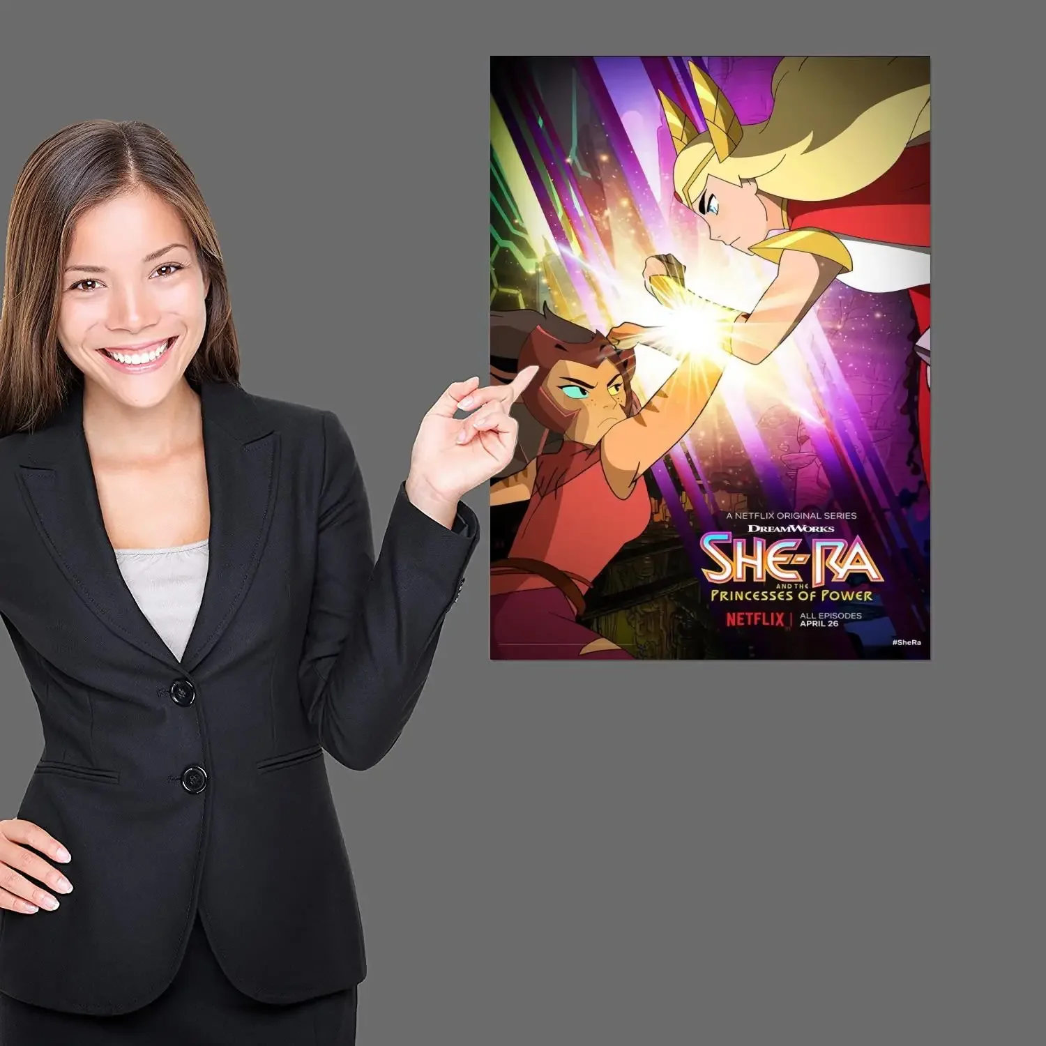 she-ra Canvas Art Poster, Wall Art Picture Print, Modern Family Bedroom Decor Posters