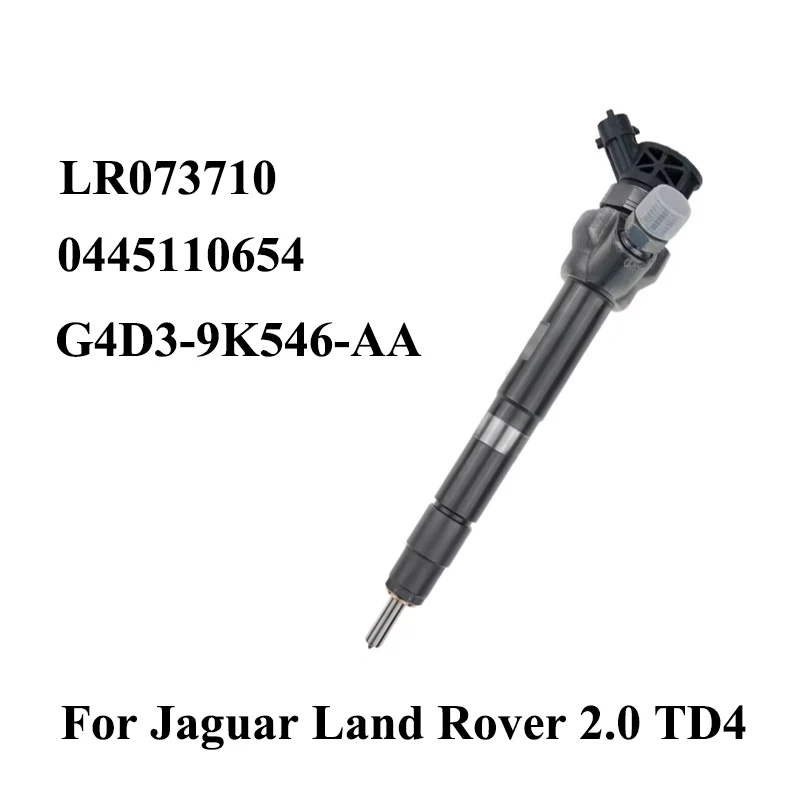 

0445110654 Diesel Common Rail Injector, G4D3-9K546-AA Fuel Injection Nozzle for Jaguar Land Rover 2.0 TD4