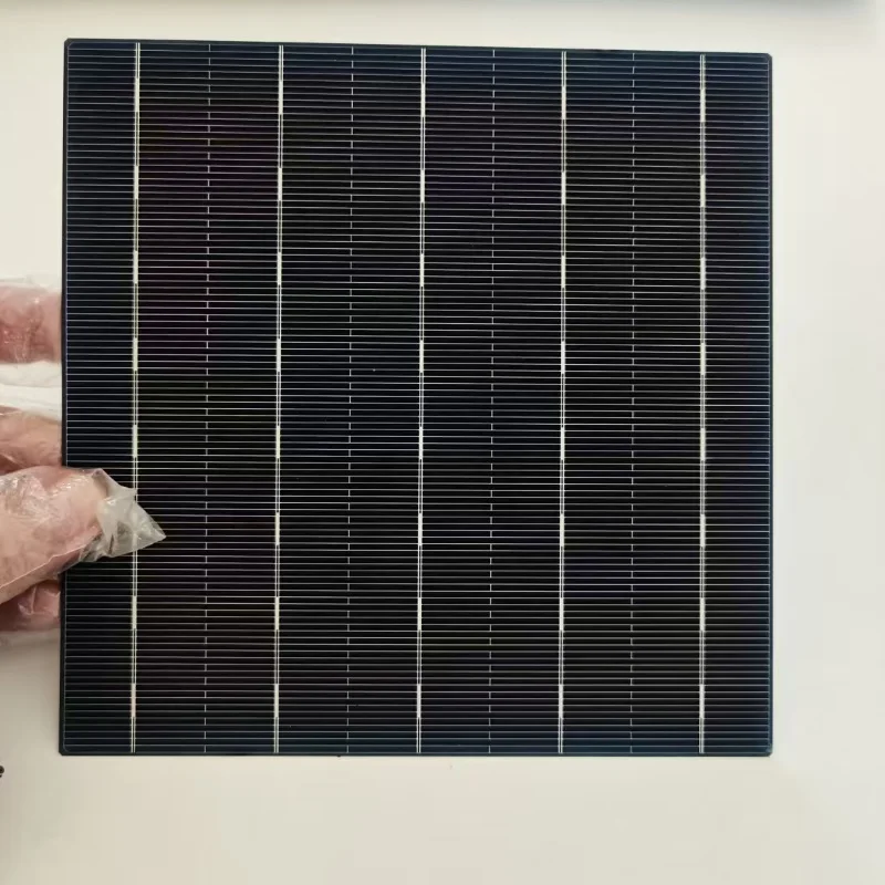 

Poly Crystalline Solar Cells 158mm x 158mm Efficiency 19% 4.56W PERC Type B Grade For Make Solar Panel