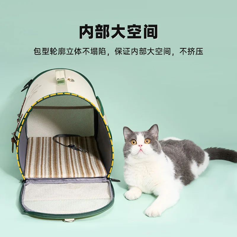 

Multifunctional outdoor pet nest, portable single-shoulder portable double-shoulder large-capacity pet backpack
