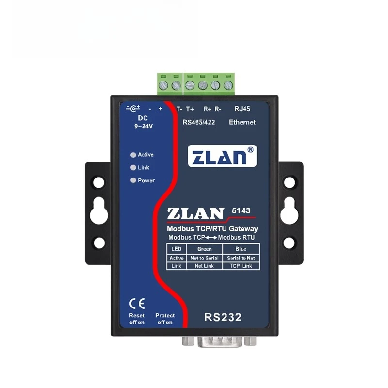 

Шлюз Modbus промышленного класса Modbus Rtu к Modbus TCP последовательный сервер промышленного класса RS232/485/422 к Ethernet