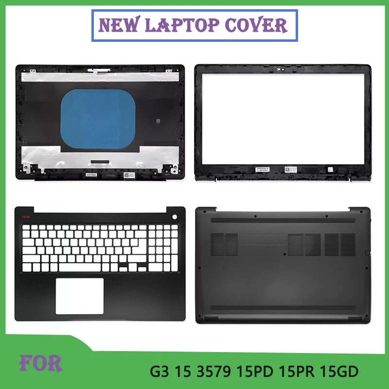 Nuevo para G3 15 3579 15PD 15PR 15GD P75F carcasa superior LCD para portátil/cubierta trasera/bisel frontal/bisagras/cubierta inferior
