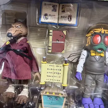 NECA 出品的忍者龜史普林特與巴克斯特可動人偶,1987年漫畫版忍者龜,7吋動畫模型,原版 10 最佳銷售 碎片 neca - №6