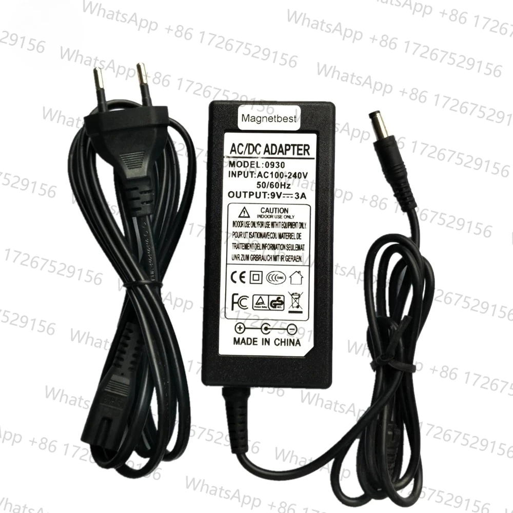 Cargador Adaptador de CA de 9V 3A para LINE6 POD HD300 HD400 HD500 HD500X HD BEAN DC-3G, Fuente de Alimentación