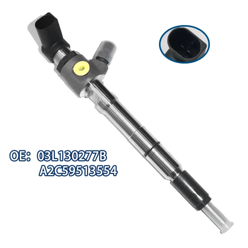 

03L130277B A2C59513554 03L130277S Diesel Fuel Injector Fit for Audi Skoda1.6 TDI for VW Golf Passat Polo
