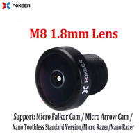 Foxeer Replacement Camera Lens 1.7mm 1.8mm 2.1mm 2.5mm Lens/M8 M12 Wide Angle Lens for Toothless/Predator/Falkor Camera
