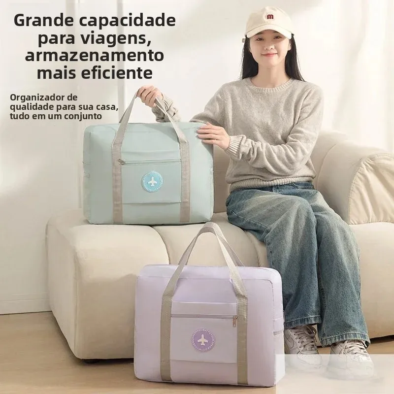 大容量ハンドヘルドチェックイン旅行バッグ学生寮荷物バッグ軽量配送バッグ収納バッグファッショントレンド