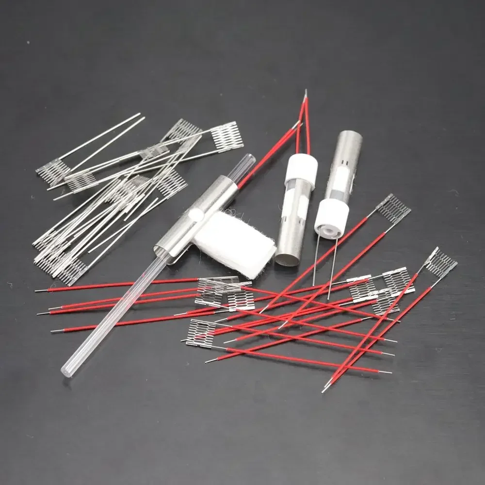 100-10pcs DIY Hand Tool Single/ Dual Mesh 0.6/0.8/1.0/1.1/1.2ohm General Universal Accessories