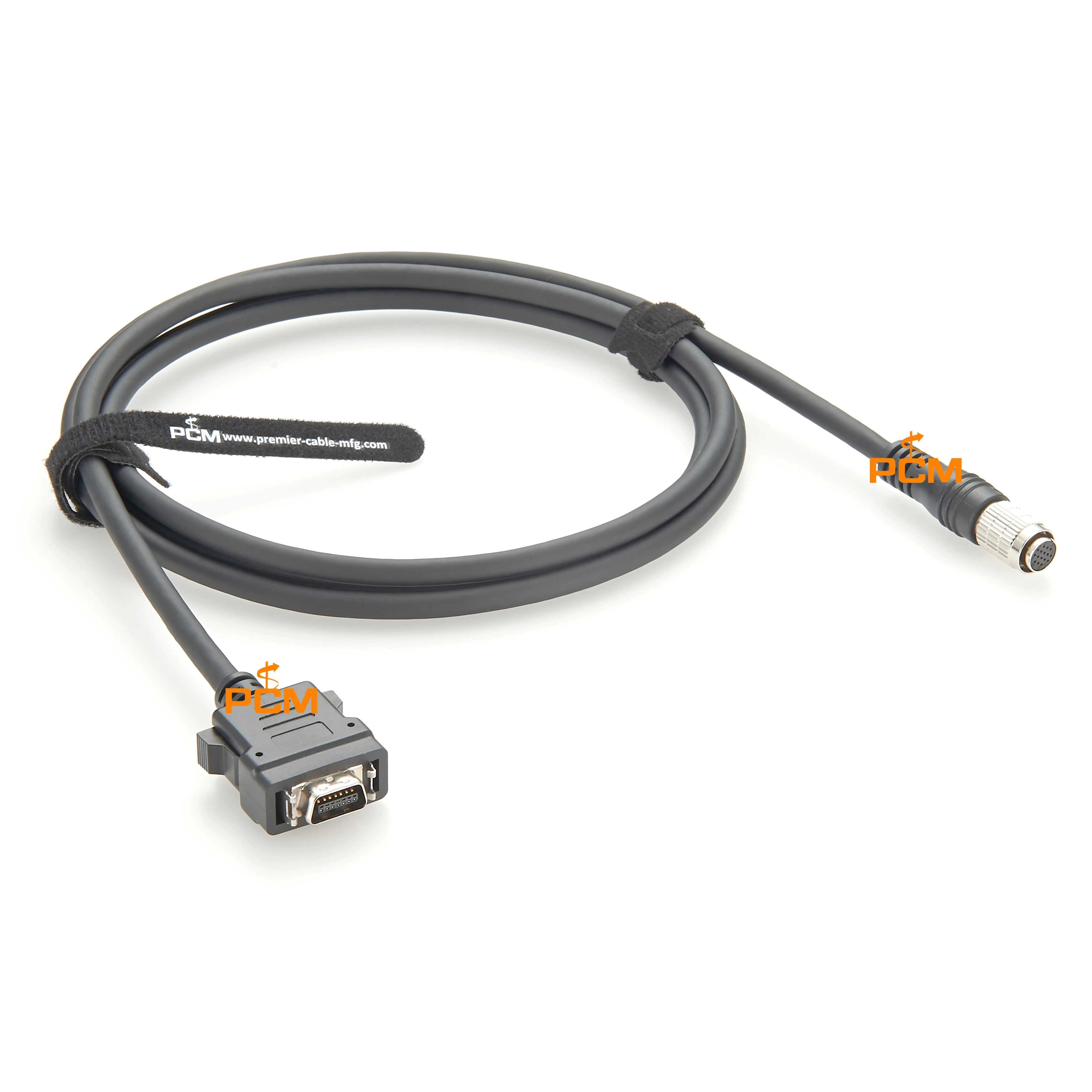 Hirose 16-poliger HR25-9TP-16S Rundsteckverbinder zu HPCN 14-poligem Steckerkabel Industrielles Bildverarbeitungssystem Keyence CCD-Sensor – Detail 5