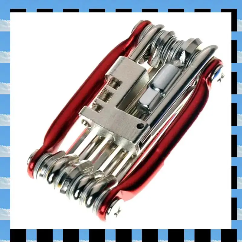 

ABME 11 в 1, набор инструментов для ремонта велосипеда, гаечный ключ для горного велосипеда, отвертка, шестигранная цепь, аксессуары для ремонта велосипеда