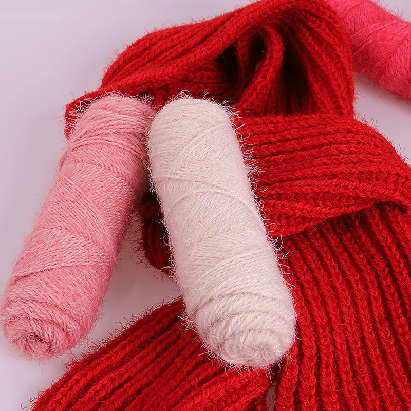 500 g, 1 große Packung weicher, flauschiger, sperriger Garn zum Handstricken, DIY-Materialien, lässige Strickgarn für die Herstellung von Herbst- und Wintermode-Pullovern, Schals, große Mänteln,