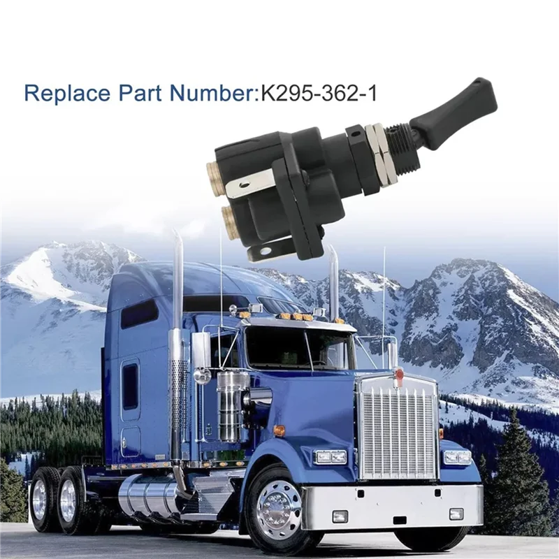 3X Car Air Electric Toggle Valve Paddle Switch For Peterbilt Kenworth K295-362-1