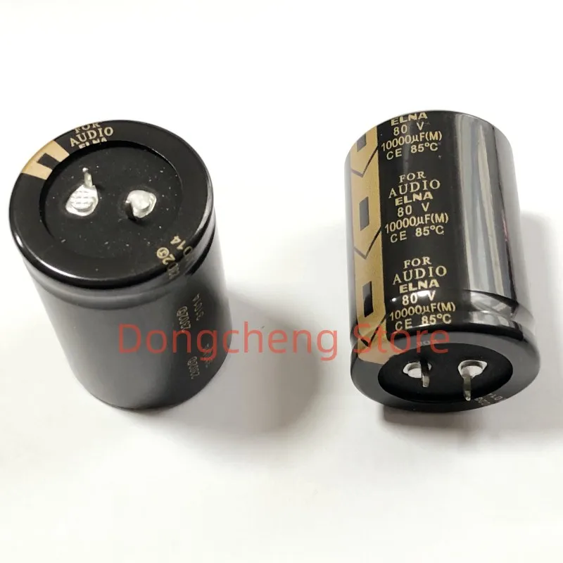 2pcs ELNA FOR AUDIO 10000UF 50V 63V 80V 100V LAO 50V10000UF 63V10000UF 80V10000UF 100V10000UF Hifi Filter Amplifier Capacitor