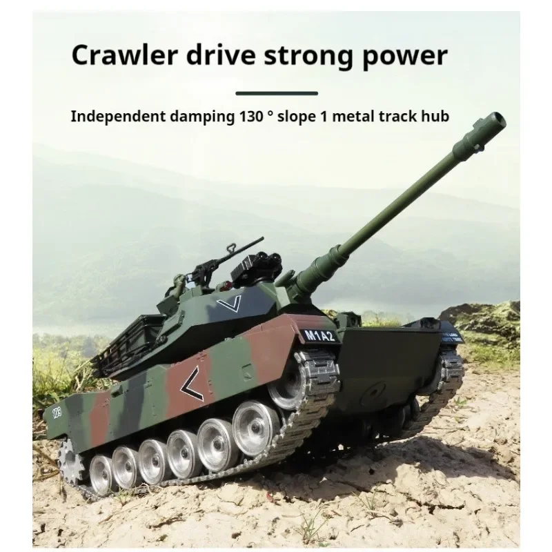 cool stuff:46cm super large rc tank model,remote control car,1:18 metal tracked launcher tanks,robot chassis,kid toys,funny gift