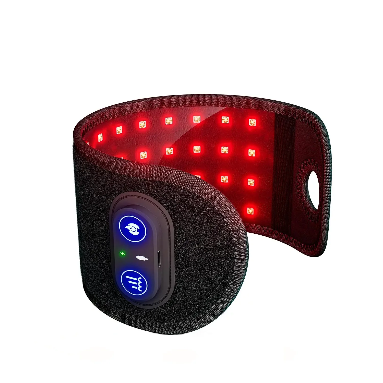 Sports Wrist Wrist Support Brace Hand Massager 660nm 850nm LED Lights Wearable Red Light Therapy Tenosynovitis Brace Red Light