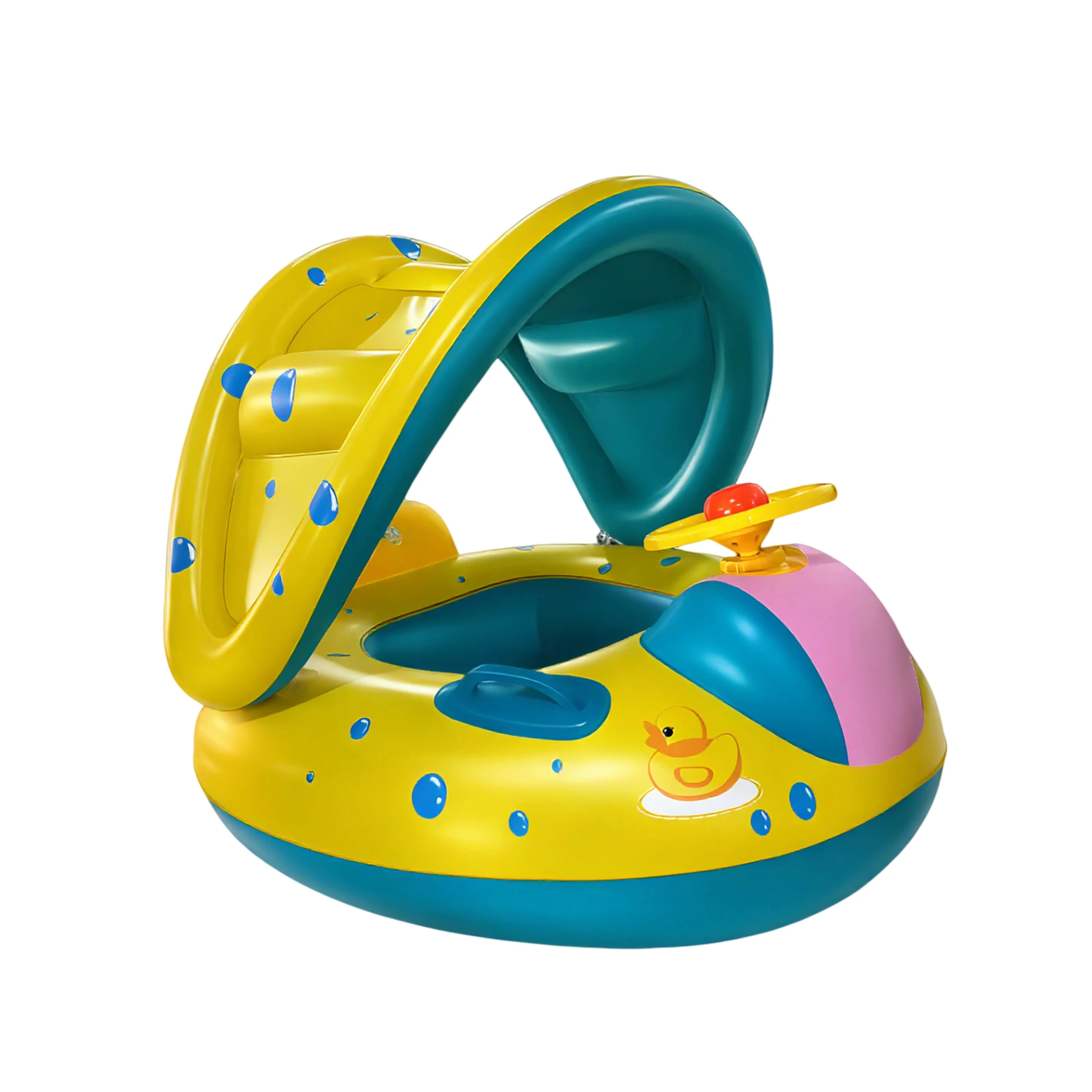 Inflatable seat ring, children's swimming ring, inflatable pool ring, water baby, inflatable cushion, water play inflatable toy