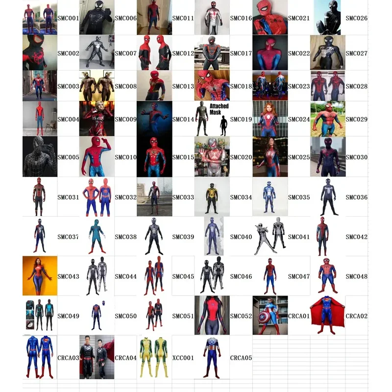 

Cosplay Superhero Jumpsuit Halloween Costume Zentai Bodysuit Suit