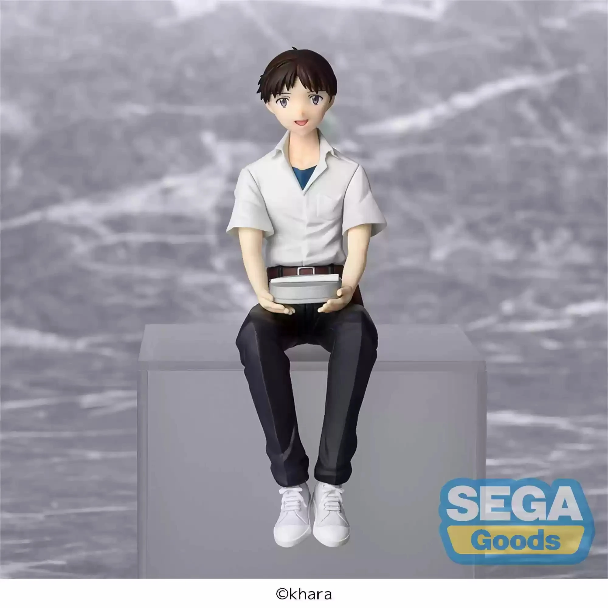 Pra-penjualan Asli SEGA EVA Ikari Shinji PVC Tokoh Anime Mainan Model Figur Aksi Hadiah Natal